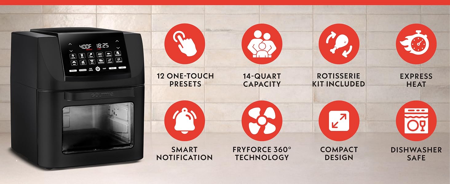 Gourmia air fryers